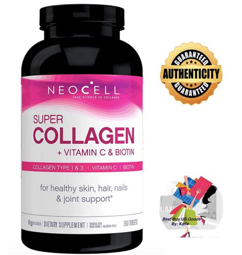 Neocell Super Collagen Types 1 3 Vitamin C With BIOTIN 250