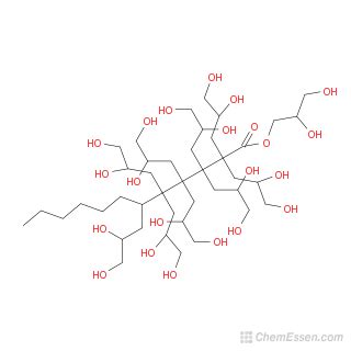 Polyglyceryl 10 Laurate Structure C42H84O22 Over 100 Million