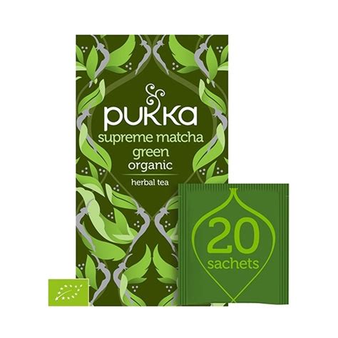 Pukka Supreme Matcha Green Saszetek Bio Cena Z Sklep Aleeko Pl