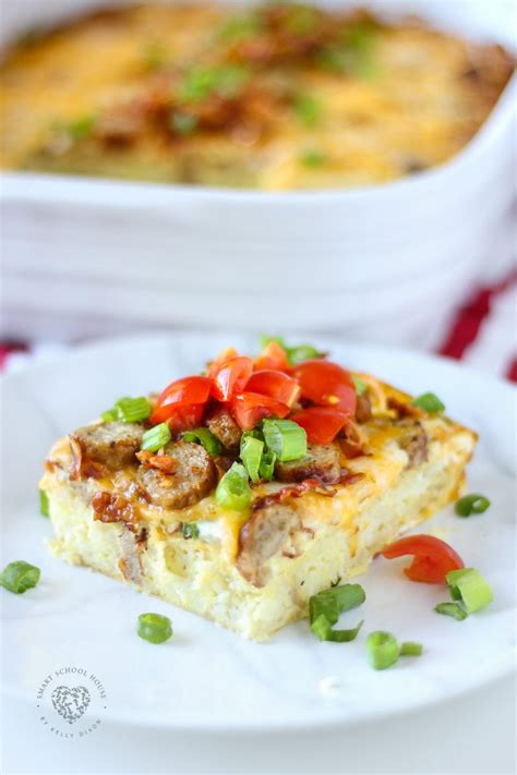 Loaded Hash Brown Breakfast Casserole