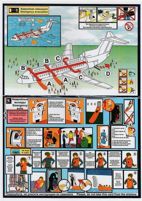 Sirius Aero Yakovlev Yk D Ra Safety Card The Airchive