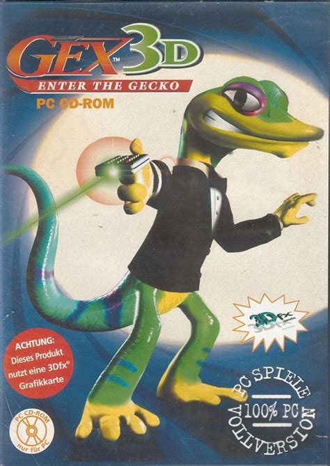 Gex Enter The Gecko Cover Or Packaging Material MobyGames