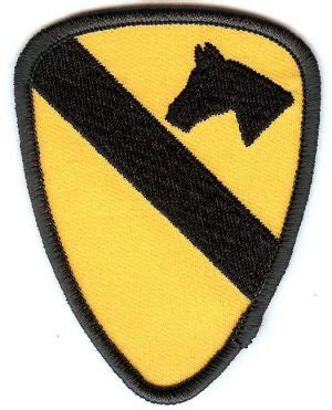 Patch 1st Cav Medium | Crossed Sabers – Chapter Gift Shop