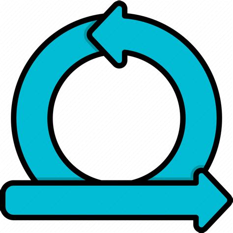 Agile Cycle Arrows Sprint Iteration Scrum Strategy Icon