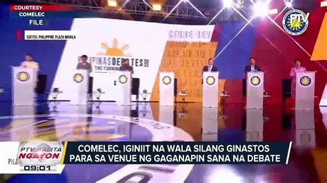 Comelec Iginiit Na Wala Silang Ginastos Para Sa Venue Ng Gaganapin