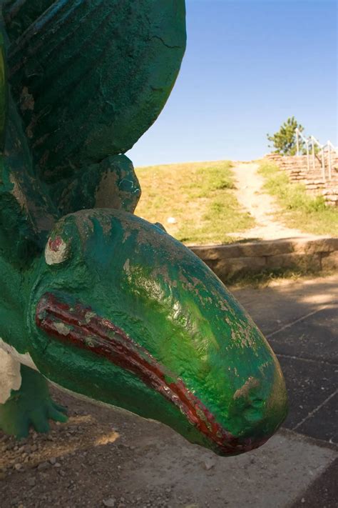 Rapid City Dinosaur Park In South Dakota