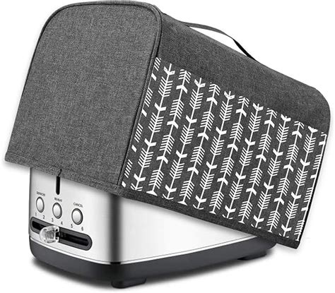 Yarwo Abdeckhaube für 2 Scheiben Doppelschlitz Toaster Edelstahl