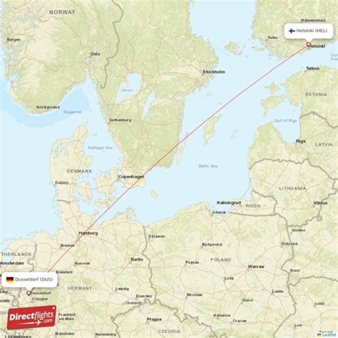 Direct Flights From Helsinki To Dusseldorf HEL To DUS Non Stop