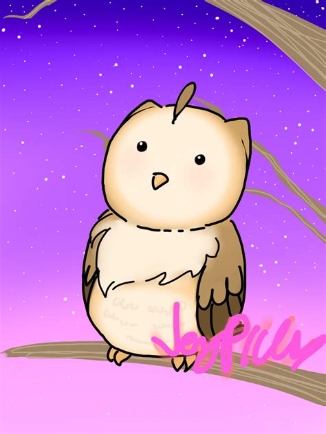 Chibi Owl By Thejennypill On Deviantart