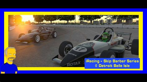 Iracing Skip Barber Series Detroit Belle Isle Youtube