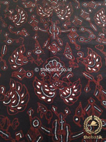 Jual Kain Batik Tulis Motif Sido Mukti Latar Hitam - THEBATIK.CO.ID