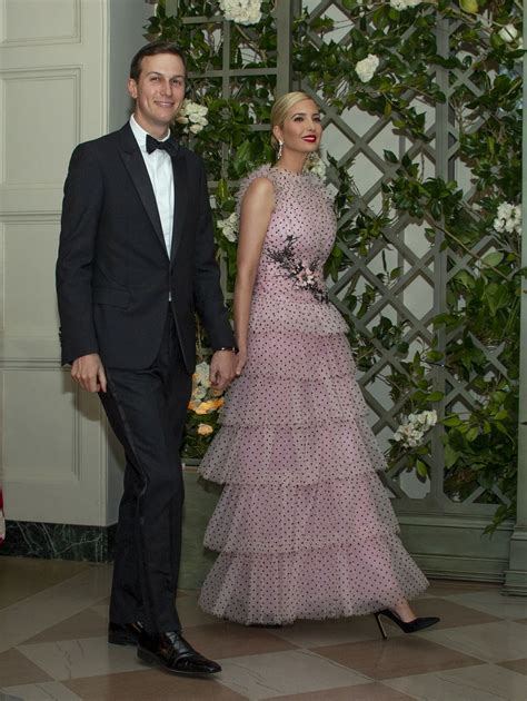 IVANKA TRUMP at State Dinner Honoring President Emmanuel Macron in