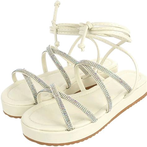 Sand Lia Feminina De Amarra O Papete Birken Flatform Tiras De Amarrar