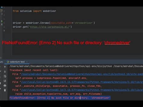 Solved Filenotfounderror Errno No Such File Or Directory Os