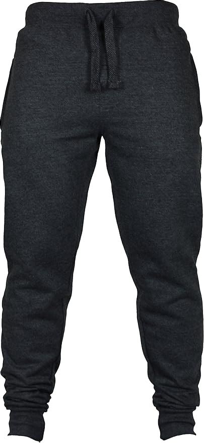 New Mens Slim Fit Tracksuit Bottoms Skinny Jogging Joggers Sweat Pants