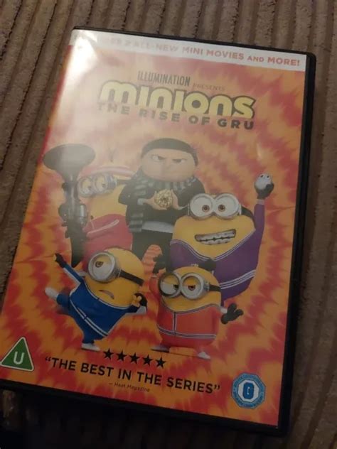 Minions The Rise Of Gru Dvd Steve Carell Pierre Coffin