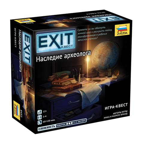 Настольная игра EXIT-КВЕСТ. Наследие археолога - купить в Минске ...
