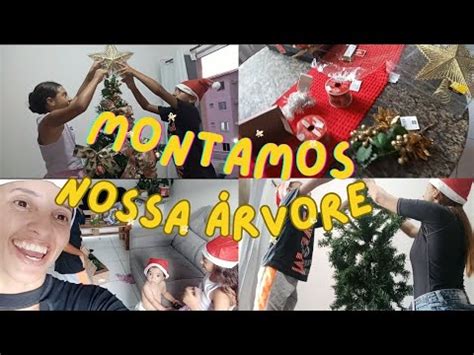 vlog Montamos Nossa ÁRVORE de Natal FIZEMOS OS LAÇOS Angela