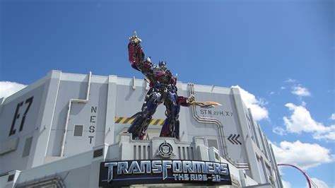 Grand Opening Of Transformers The Ride D At Universal Orlando