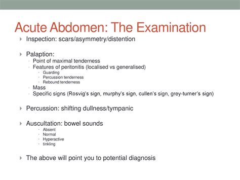 Acute Abdomen Ppt Download