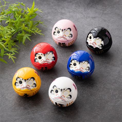 Daruma Doll Mini Daruma Amulet Japanese Decoration Daruma Etsy