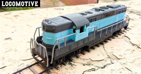 GP7 Locomotive - Dragon Railway by RamBros | Download free STL model ...