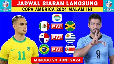 Jadwal Siaran Langsung Copa America Meksiko Vs Jamaika Ekuador