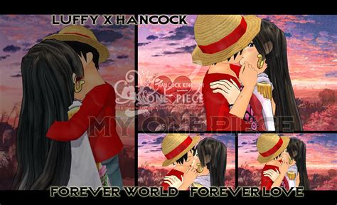 Luffy Kiss Hancock By Kaset218 On Deviantart