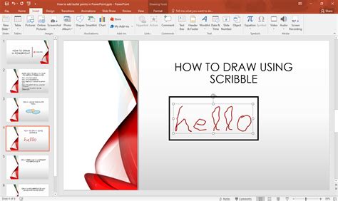 Learn How To Draw On Powerpoint