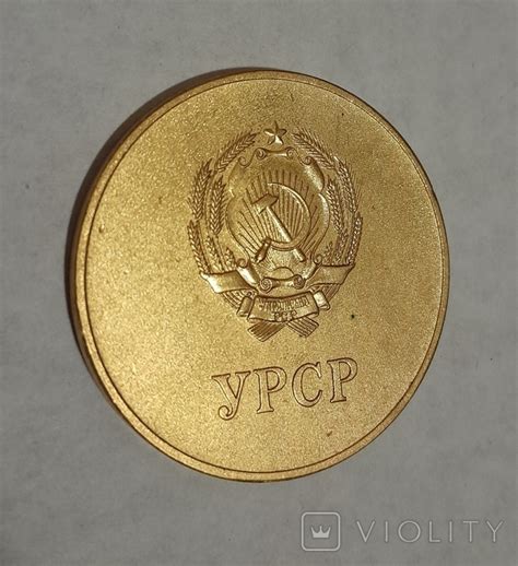 Школьная золотая медаль УРСР - «VIOLITY»