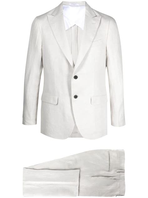 Boglioli Single Breasted Linen Suit Editorialist