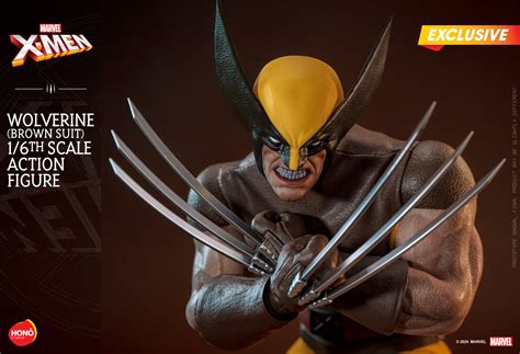 Hono Studio Hs X Men Wolverine Brown Suit Hot Toys Complete Checklist