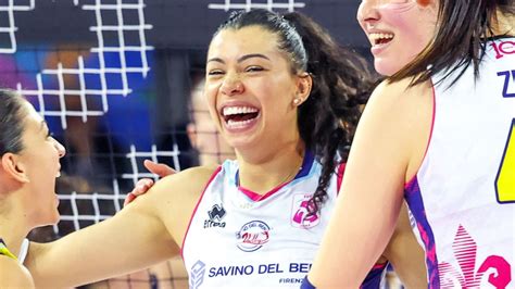 ANA CAROLINA DA SILVA ALL BLOCKS IN SERIE A1 IN SCANDICCI PART 3