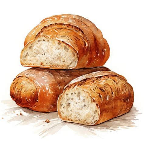 Premium Ai Image Freshly Baked Bread Ai Generated Image