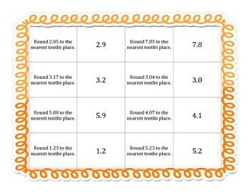 Place Value Comparing Rounding Quiz And Trade Game Bundle Decimals