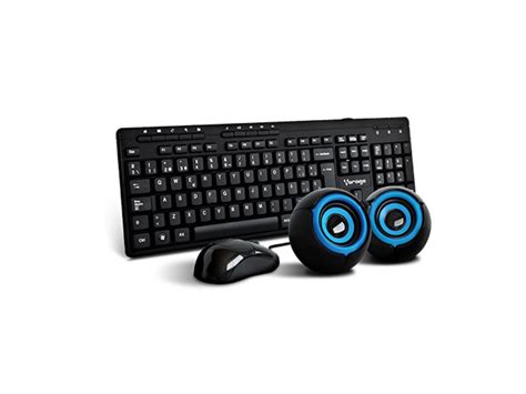 TECLADO RATON Y BOCINAS KIT VORAGO KMS 104 Proveedora De Oficinas