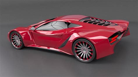 Hyperion supercar concept on Behance