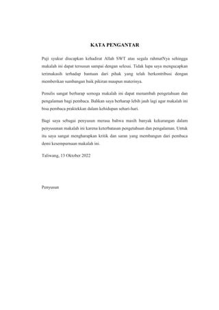 MAKALAH REGULASI PERTAMBANGAN Docx