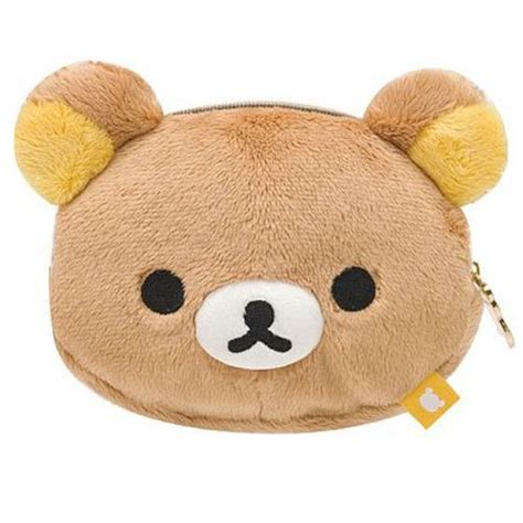 Rilakkuma Brown Bear Plush Pouch Wallet ModeS4u