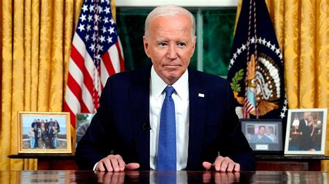 President Joe Biden Addresses Nation For First Time Since Dropping Out Of 2024 Presidential Race