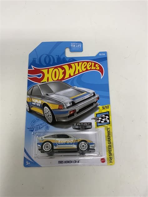 Hot Wheels Zamac Honda Crx Turbo Walmart Only Speed Graphics