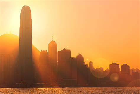 Hong Kong landscape on Behance