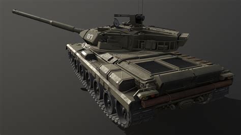 Fictional Cold War Tank - Download Free 3D model by æck (@aeck2142 ...