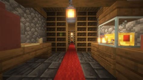 interior of my library : r/Minecraftbuilds