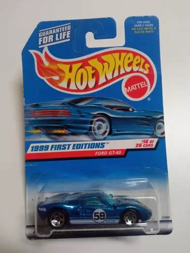 Hot Wheels Ford Gt Primera Edicion Vintage Leer Desc Cuotas