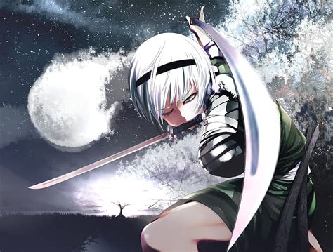 Touhou Youmu Youmu Konpaku Hd Wallpaper Pxfuel