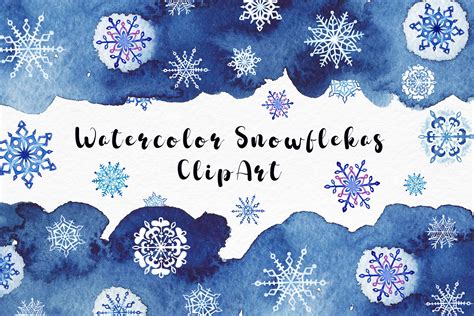 Snowflake Clipart Snowflake Border