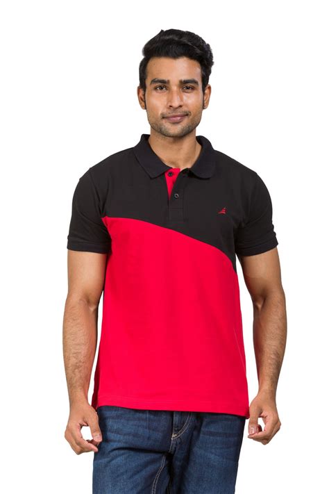 Alamo Black/Red Polo T-shirt - Atacamapro - Manufacturers and Suppliers ...