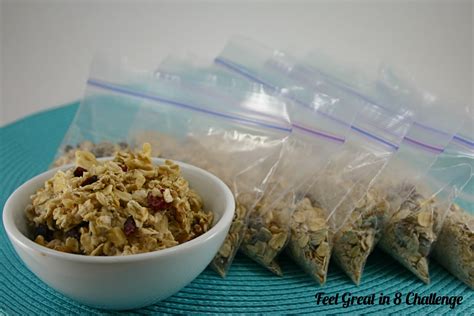 Homemade Instant Oatmeal Packets Feel Great In 8 Blog