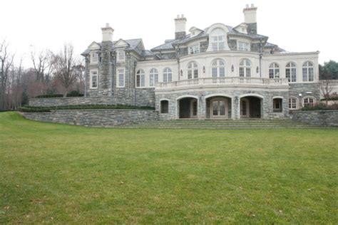 Estates at Alpine, Stone Mega Mansion, Alpine Stone Home, NJ Stone ...